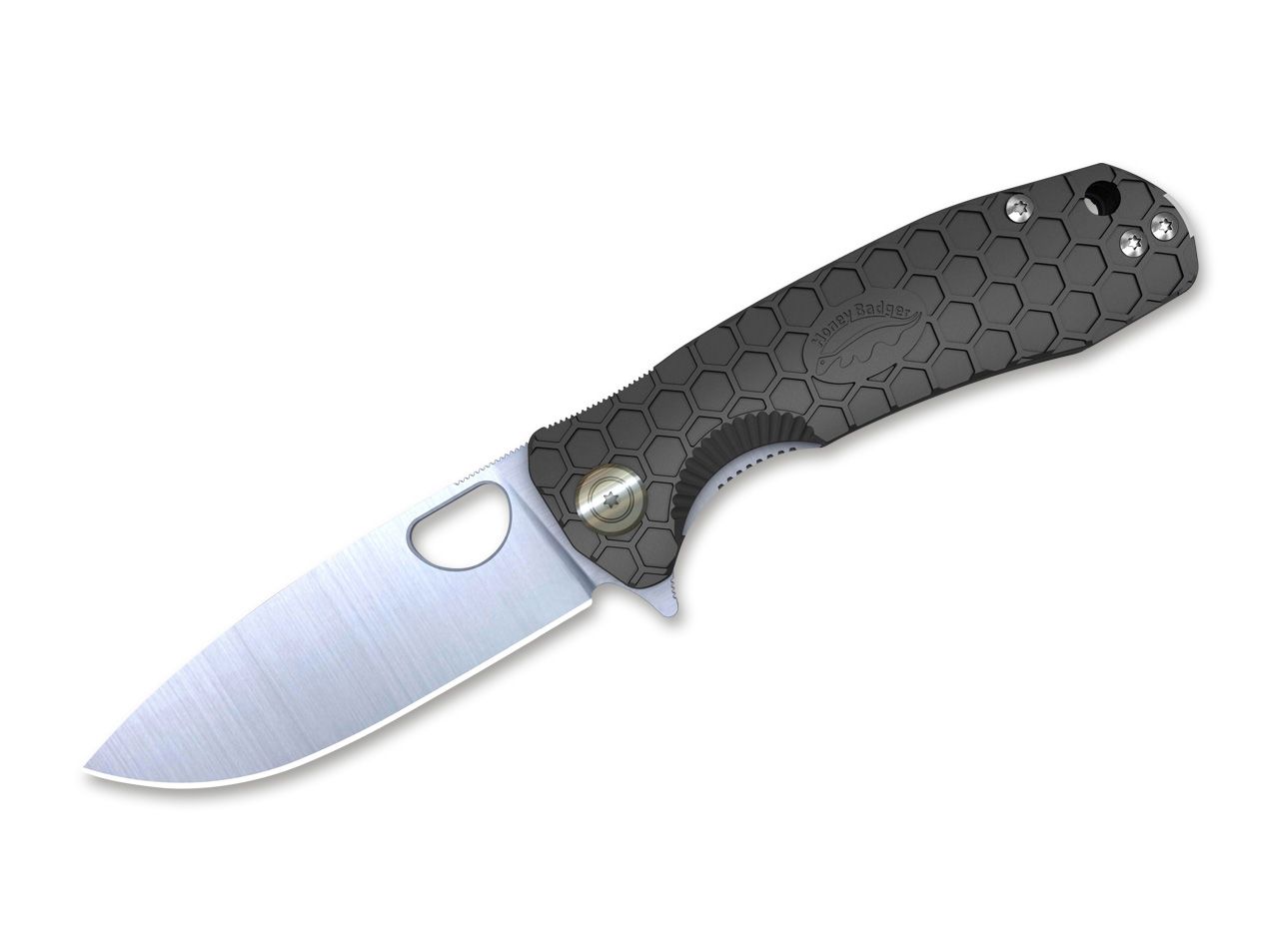 Honey Badger, Flipper Large, Black, D2