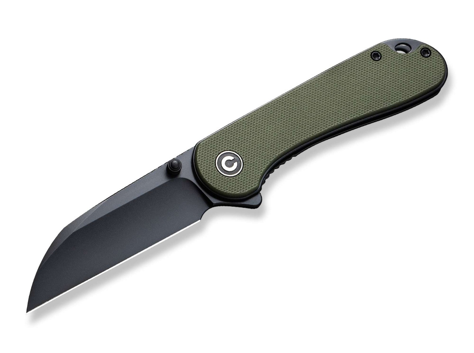 CIVIVI Elementum, Wharncliff blade,  G10 OD Green Handle, Linerlock