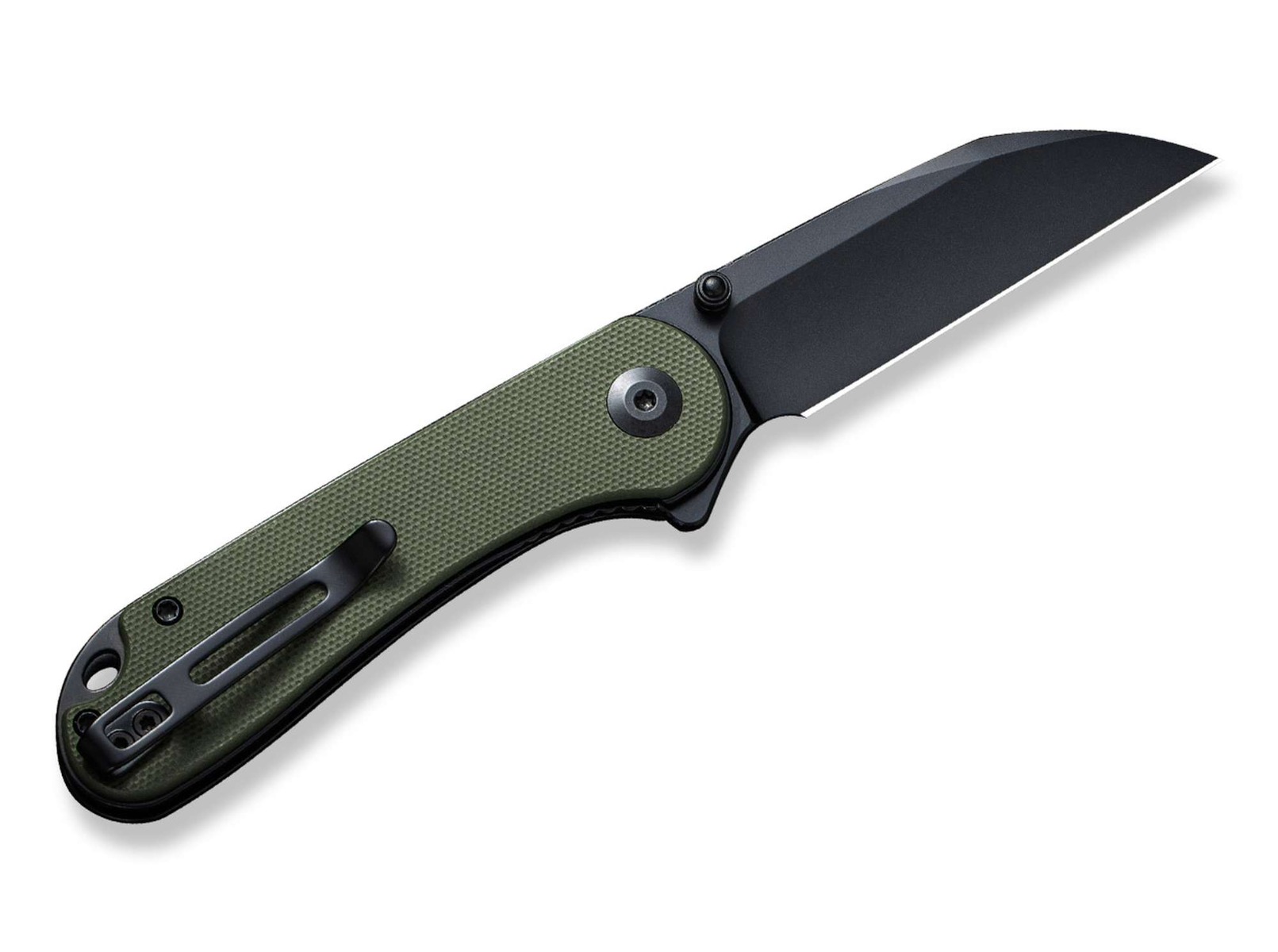 CIVIVI Elementum, Wharncliff blade,  G10 OD Green Handle, Linerlock - 2