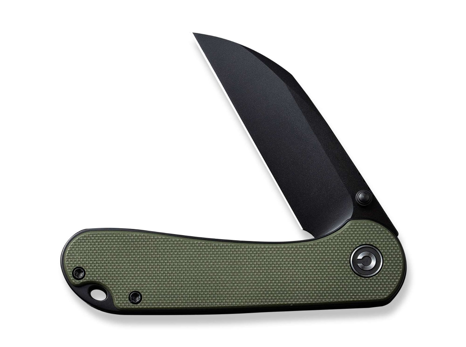 CIVIVI Elementum, Wharncliff blade,  G10 OD Green Handle, Linerlock - 3