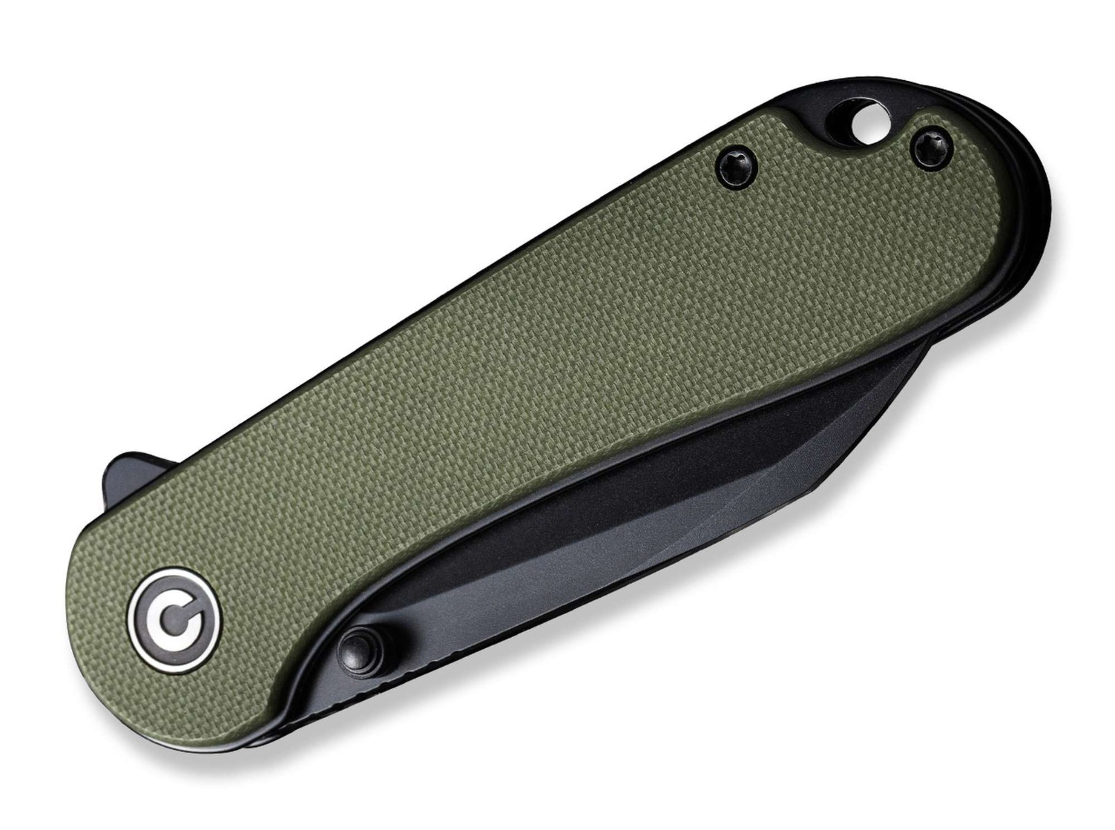 CIVIVI Elementum, Wharncliff blade,  G10 OD Green Handle, Linerlock - 4