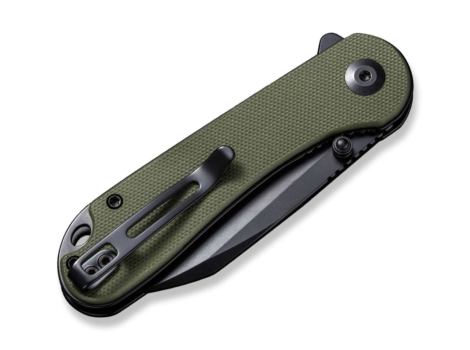 CIVIVI Elementum, Wharncliff blade,  G10 OD Green Handle, Linerlock - 5