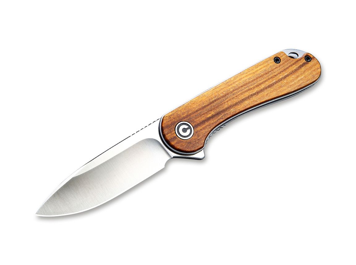 Civivi, Elementum Linerlock,  Wood, Black Blade  - 2