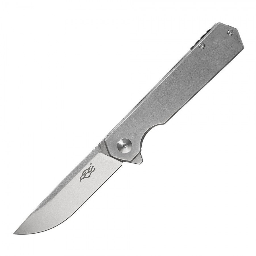 Ganzo Firebird,  D2, Framelock, Stainless Steel Handle - 7