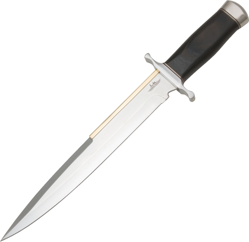 Gil Hibben, 65TH Anniversary Old West Bowie Knife And Sheath - 1