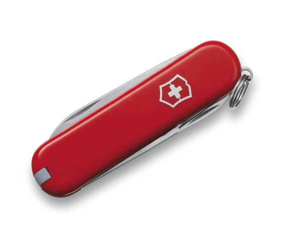 Victorinox, Classic SD, 7 functions,  Translucent Colors, Fire Opal - 1