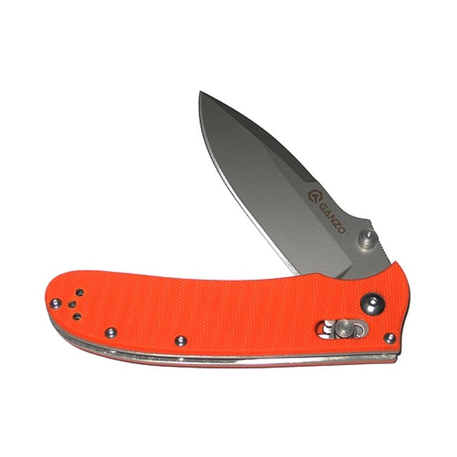 Ganzo, Knife Ganzo 704 Orange - 4