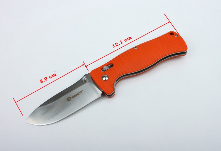 Ganzo, Knife Ganzo 720 Orange - 9