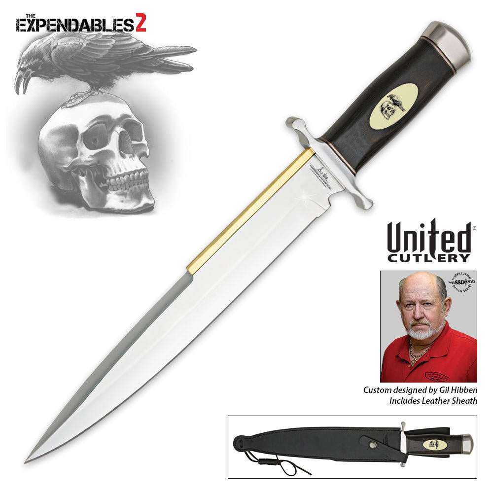 Gil Hibben, 65TH Anniversary Old West Bowie Knife And Sheath - 5