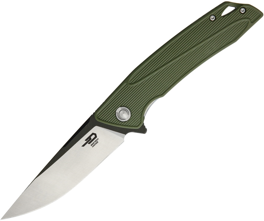 Bestech Knives, Spike, Linerlock , OD Green - 1