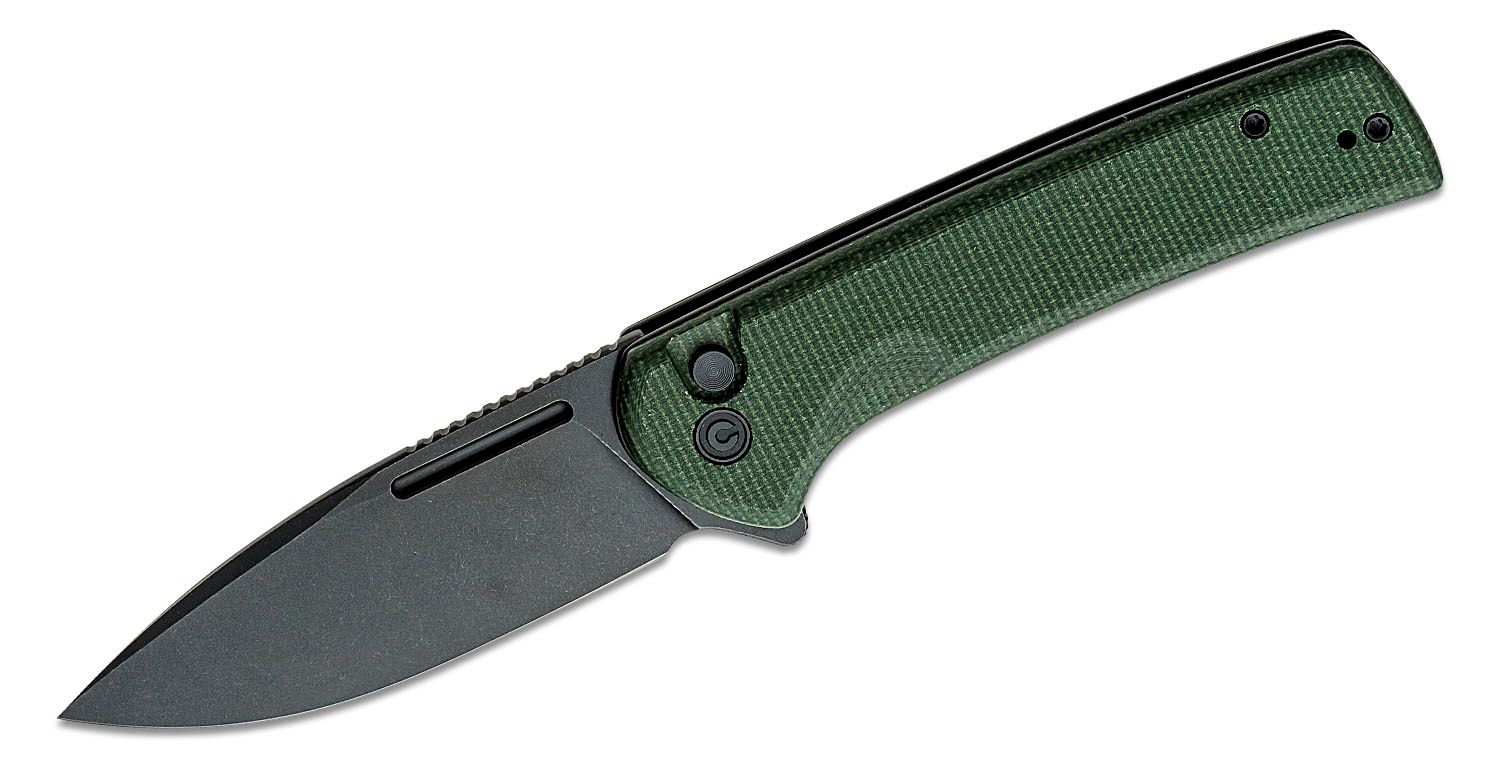 CIVIVI-Conspirator, Green Micarta Handle