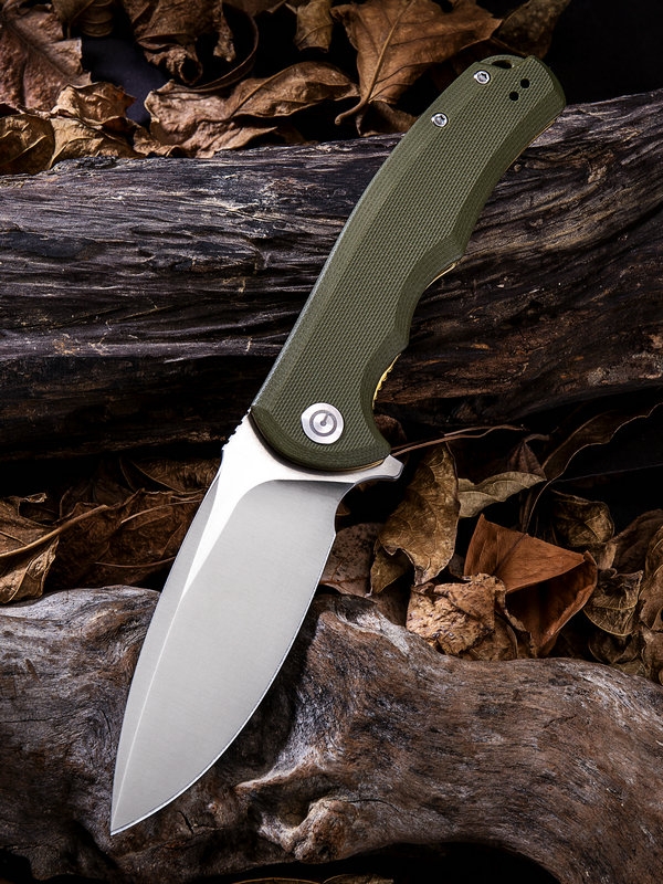 Civivi, Praxis, Linerlock, OD Green, Black - 1