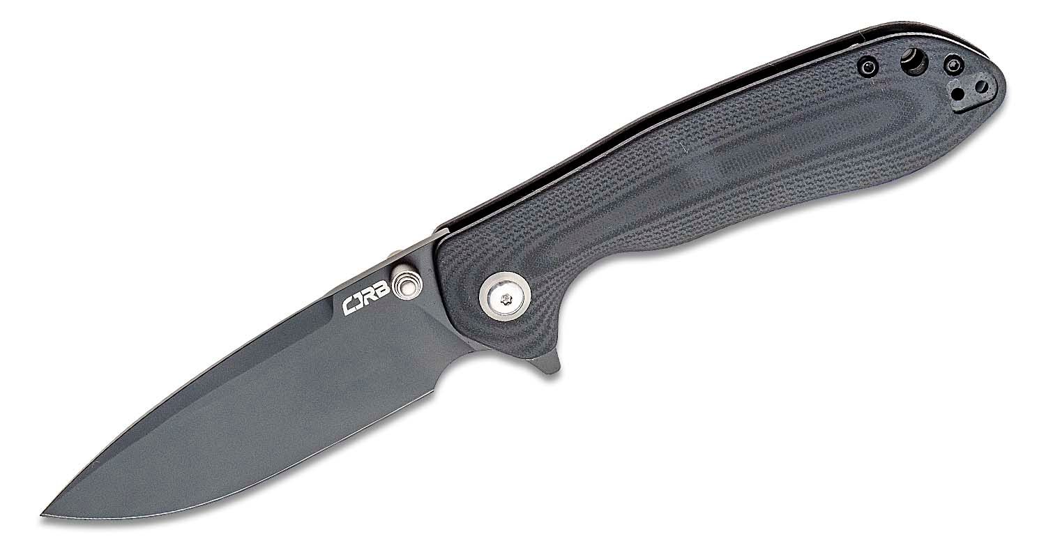 CJRB SCORIA J1920 AR-RPM9 POWDER STEEL BLADE MICARTA HANDLE , J1920-BBK