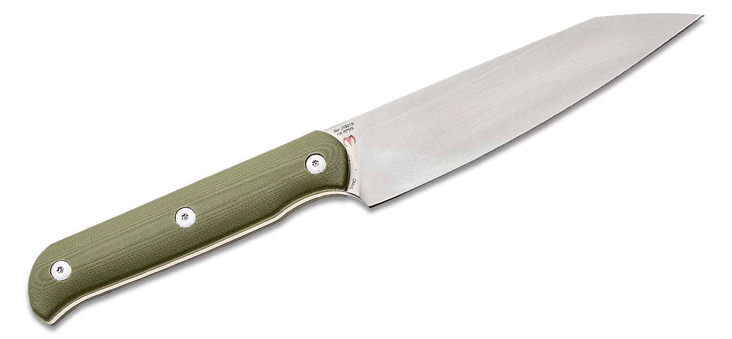 CJRB Cutlery, Silax, AR-RPM9 POWDER STEEL BLADE, OD GREEN G10 HANDLE, FIXED BLADE - 2