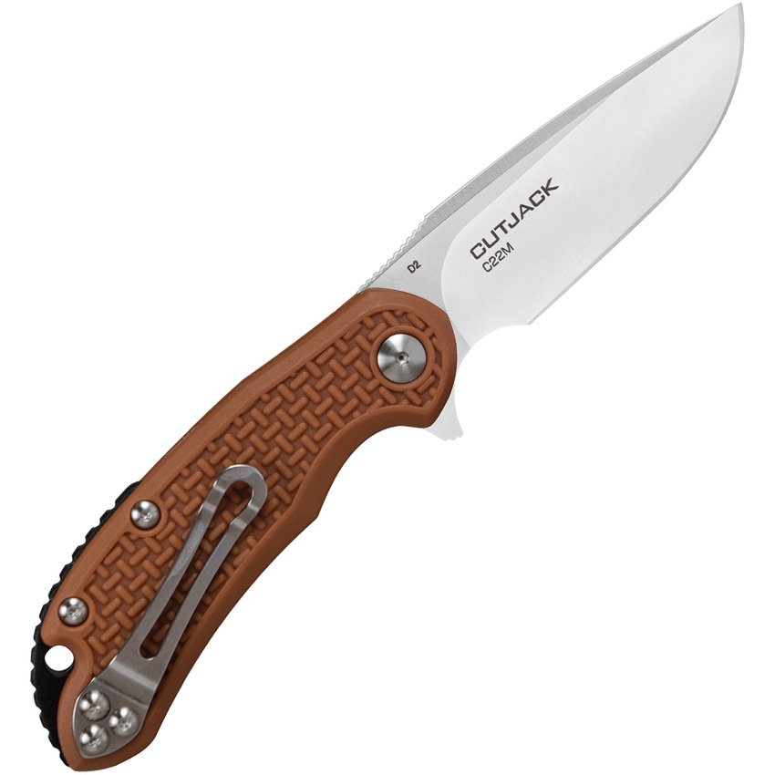 Steel Will Knives, Cutjack Mini, Flipper Knife TAN FRN - 7