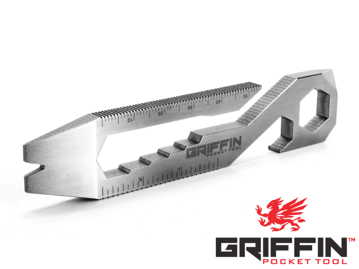 Griffin Pocket Tool, Pocket Tool XL Titanium, Metric - 4