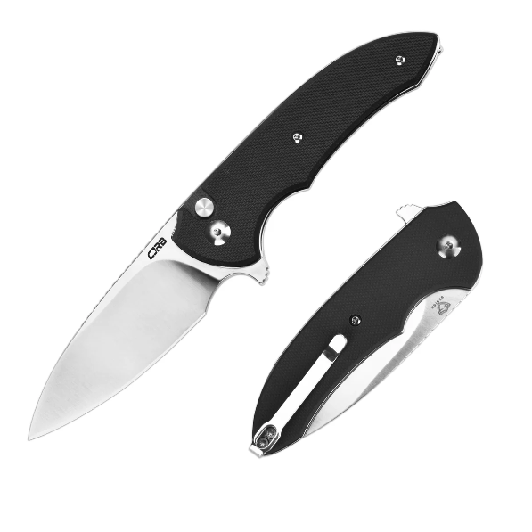 CJRB SPACE COWBOY J1930 AR-RPM9 POWDER STEEL BLADE, BLACK G10 HANDLE  - 9