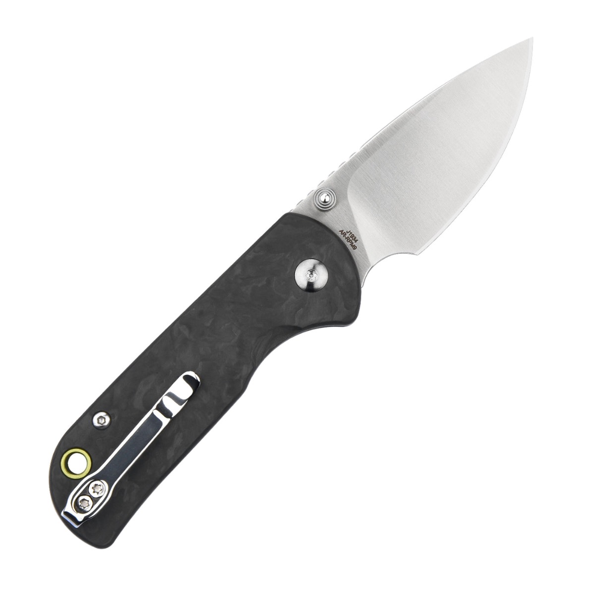 CJRB Mica J1934 AR-RPM9 Powder Steel Blade Forged Carbon Handle - 6