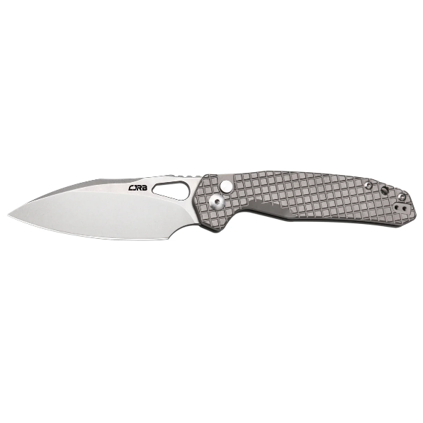 CJRB FRACK J1931 CPM S90V BLADE TITANIUM(FRAG PATTERN) HANDLE - 1