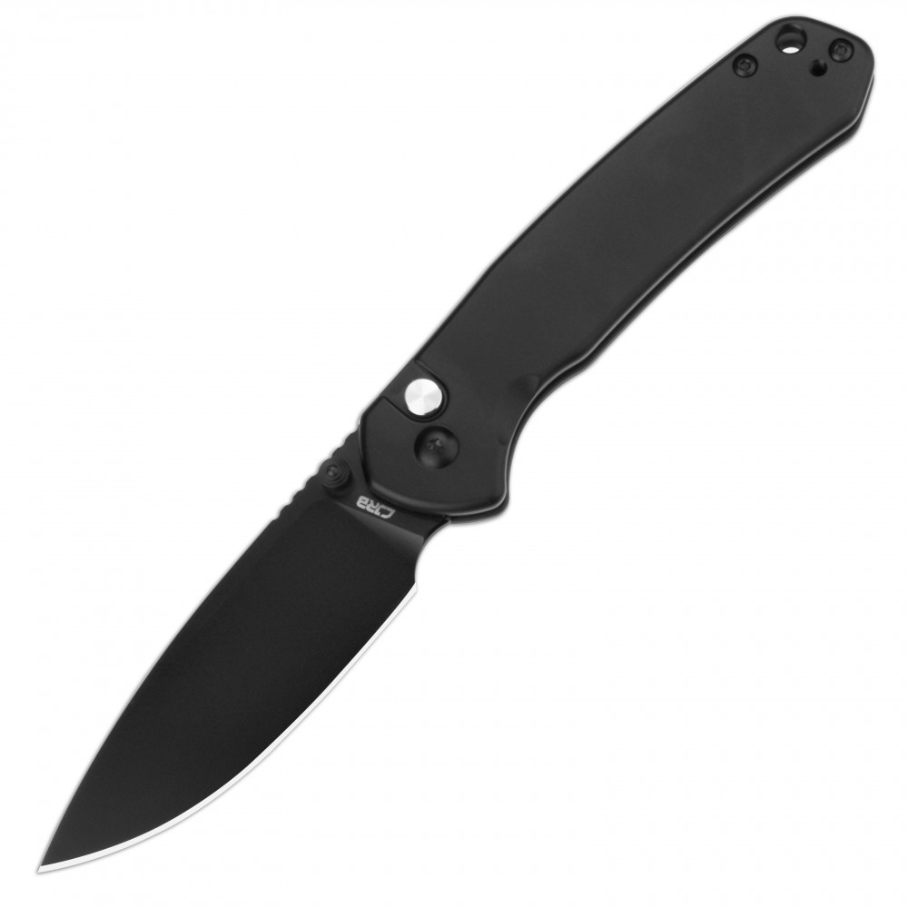 CJRB Cutlery Pyrite Folding Knife, Black Steel