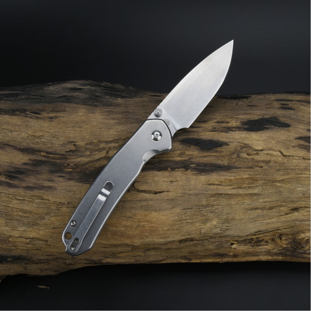 CJRB Cutlery, Pyrite, AR-RPM9, Titanium handle-  - 3