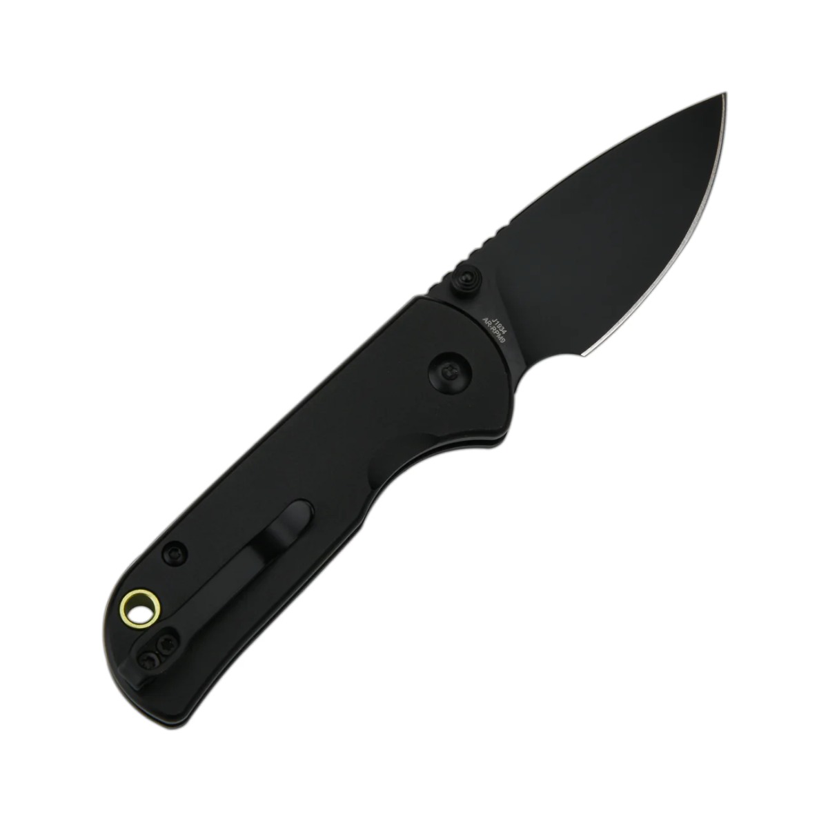 CJRB Cutlery, MICA, AR-RPM9 BLACK POWDER STEEL BLADE, BLACK ALUMINIUM HANDLE FOLDING KNIVES - 3