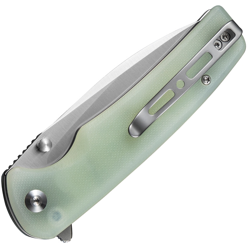 Sencut, Sachse, Button Lock, Natural  G-10 Handle  - 5