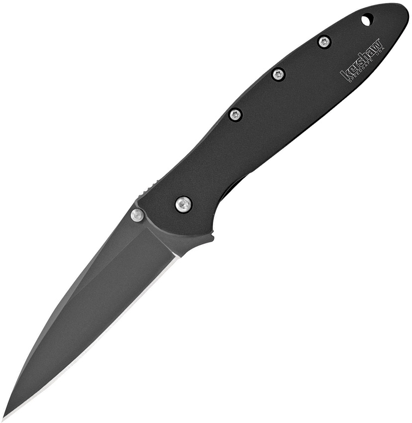 Kershaw, Leek Framelock, A/O, Black - 2