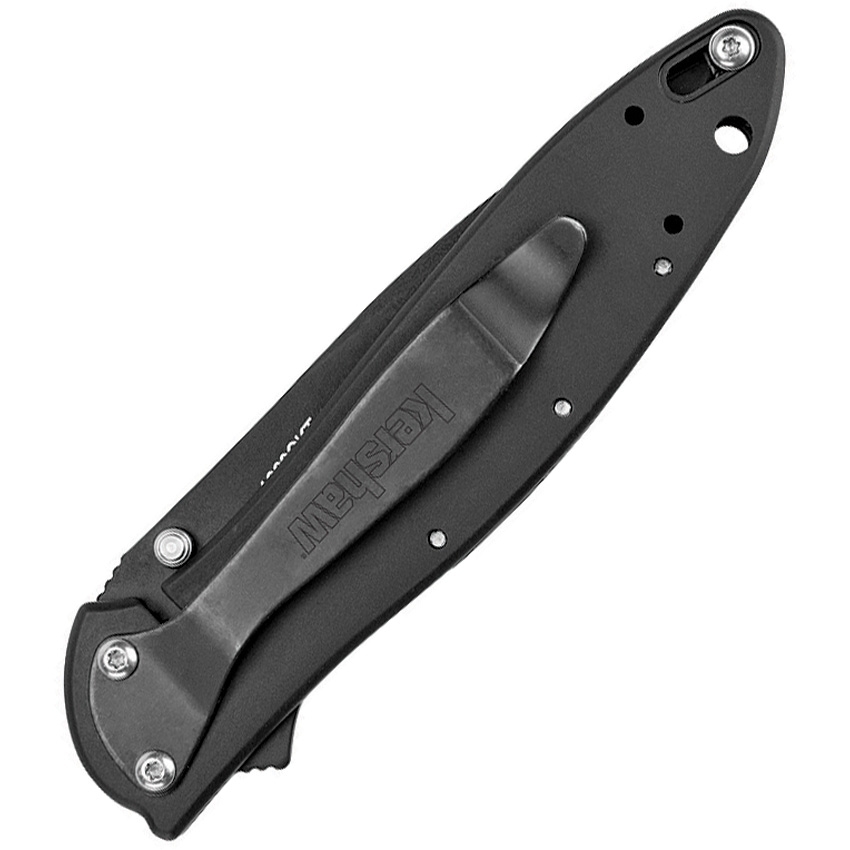 Kershaw, Leek Framelock, A/O, Black - 1