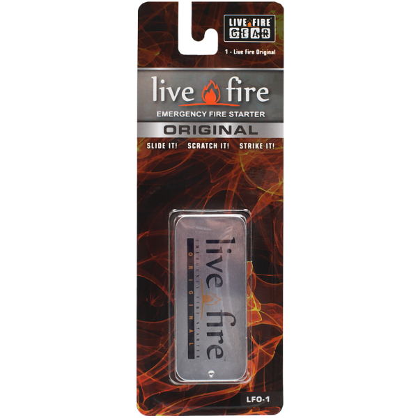 Live Fire Original, Emergency Firestarter, Single Pack - 4