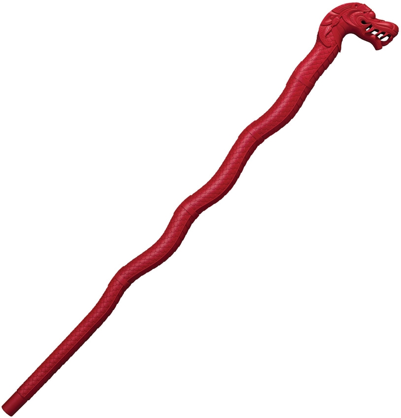 Cold Steel,  Red Dragon Walking Stick - 3