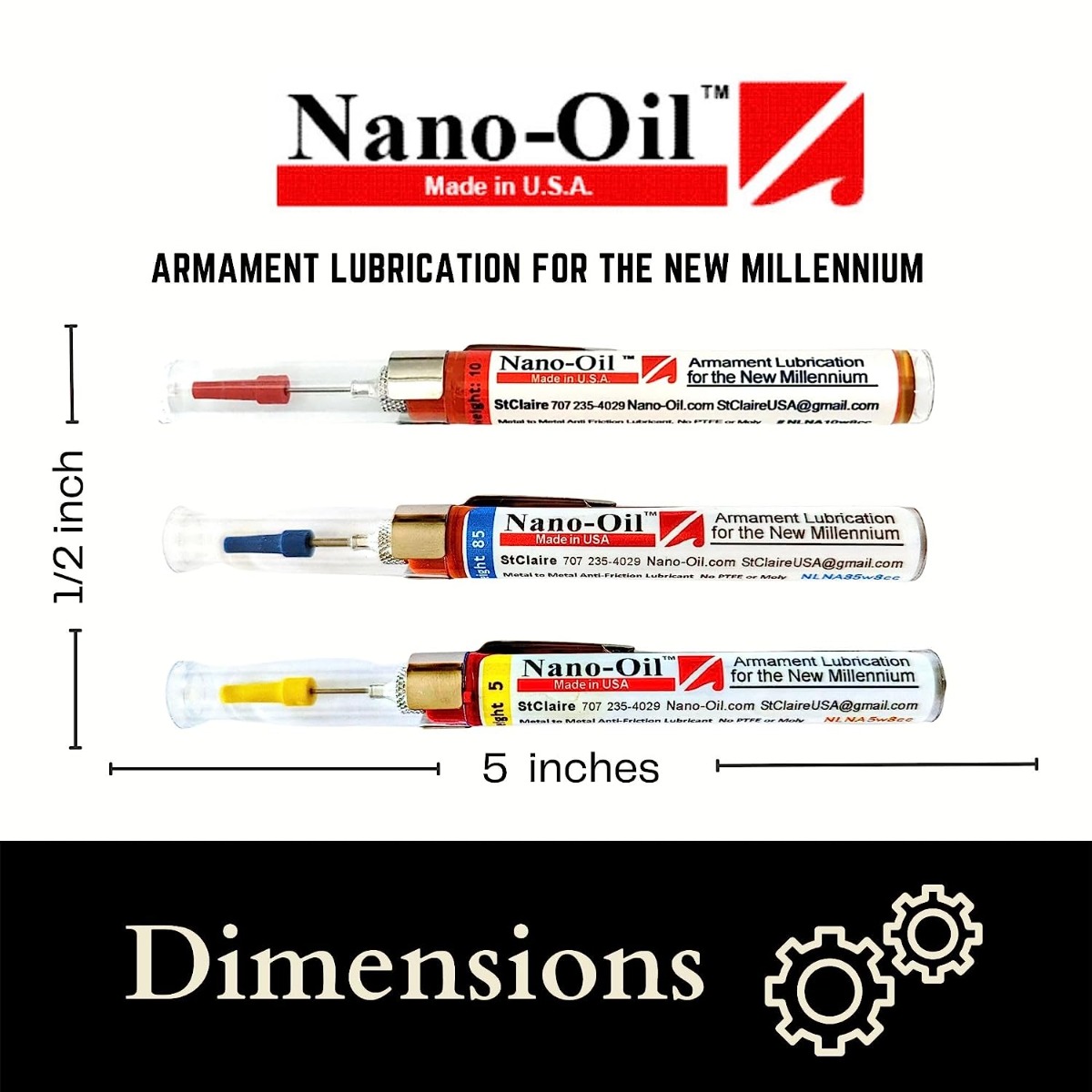 Nano-Oil, Pocket Oiler 5WT - 10