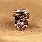 Schmuckatelli Co, Fang Skull Bead Pewter - 2