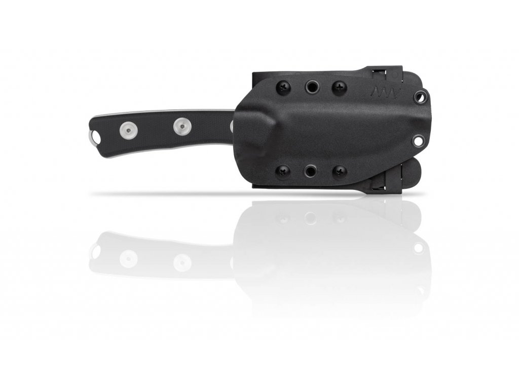 ANV Knives, P200, fixed,  Black/Black Handle/ Kydex sheath  - 3