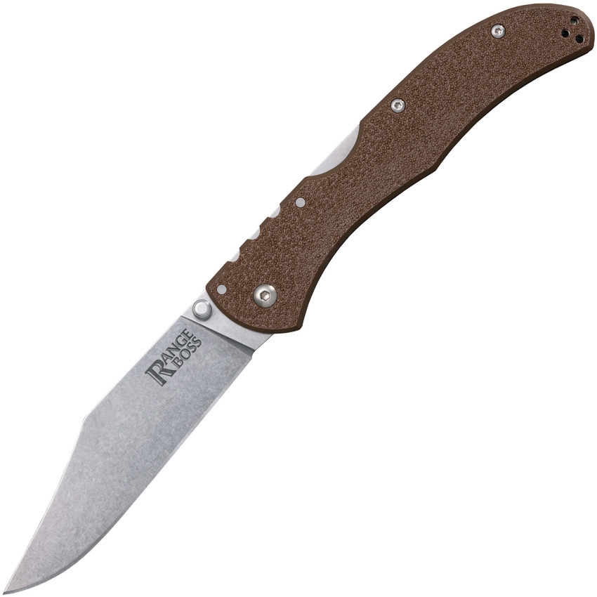 Cold Steel, Range Boss, Earth Brown Handle 