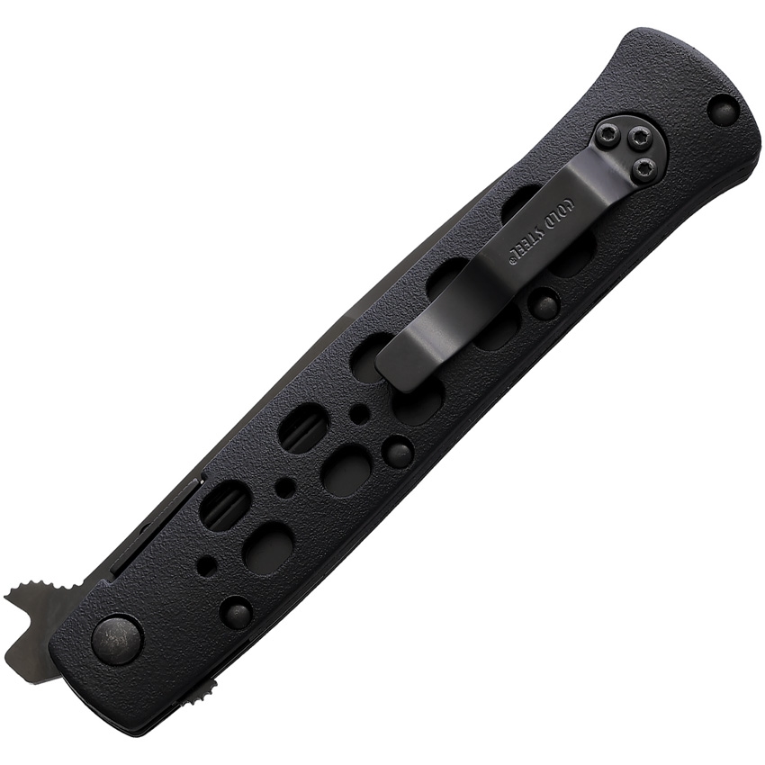 Cold Steel, 4" Ti-Lite Zy-Ex Handle, All Black - 2