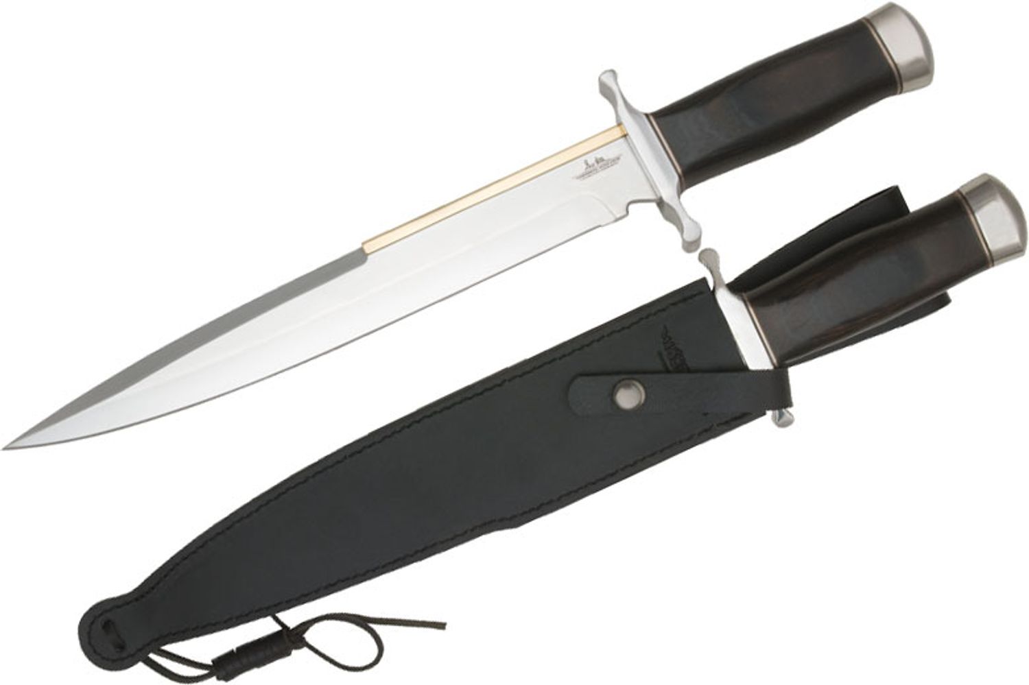 Gil Hibben, 65TH Anniversary Old West Bowie Knife And Sheath - 2